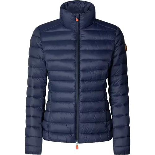 Marineblaue Carly Jacke - Save The Duck - Modalova