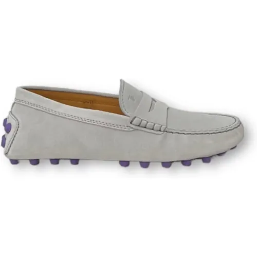 Macro Moccasins , female, Sizes: 4 UK, 6 UK, 4 1/2 UK, 3 UK, 3 1/2 UK - TOD'S - Modalova