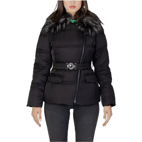 Short Belted Jacket , female, Sizes: L, XS - Guess - Modalova