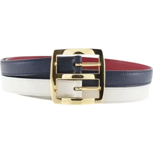 Pre-owned Leather belts , female, Sizes: ONE SIZE - Hermès Vintage - Modalova