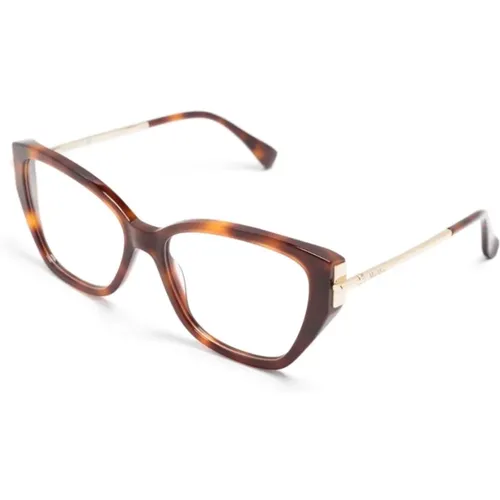 Havana Optical Frame Stylish and Versatile , female, Sizes: 55 MM - Max Mara - Modalova