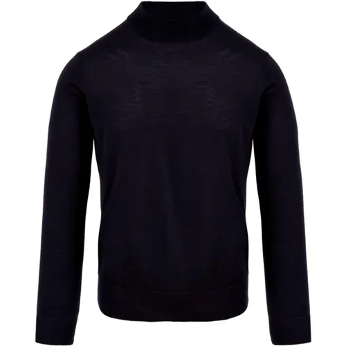 Blaue Pullover für Männer , Herren, Größe: 3XL - Filippo De Laurentiis - Modalova