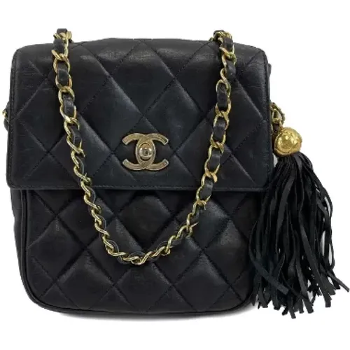 Pre-owned Leather chanel-bags , female, Sizes: ONE SIZE - Chanel Vintage - Modalova