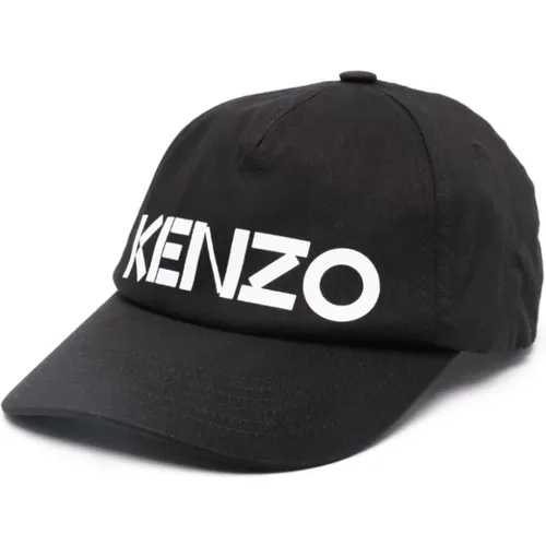 Schwarze Hüte für Männer , Herren, Größe: ONE Size - Kenzo - Modalova