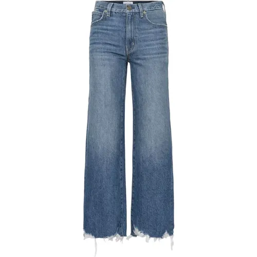 Relaxed Straight Jeans , female, Sizes: W29 - Frame - Modalova