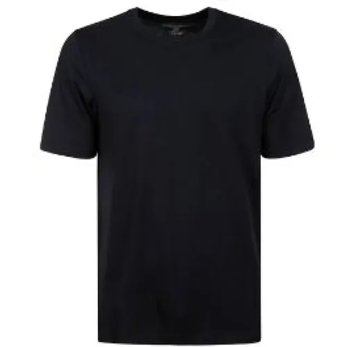 Short Sleeve Round Neck T-Shirt , male, Sizes: XL, S, L, M - majestic filatures - Modalova