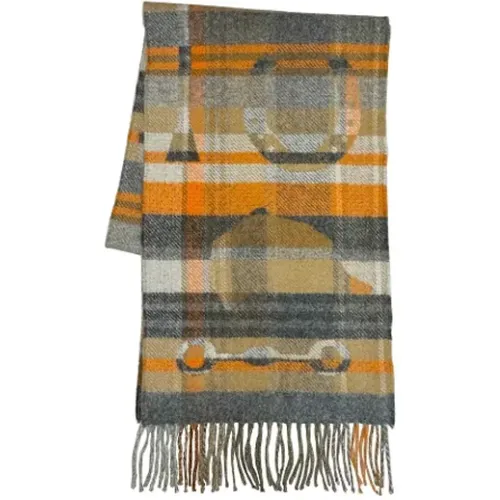 Pre-owned Cashmere scarves , female, Sizes: ONE SIZE - Hermès Vintage - Modalova