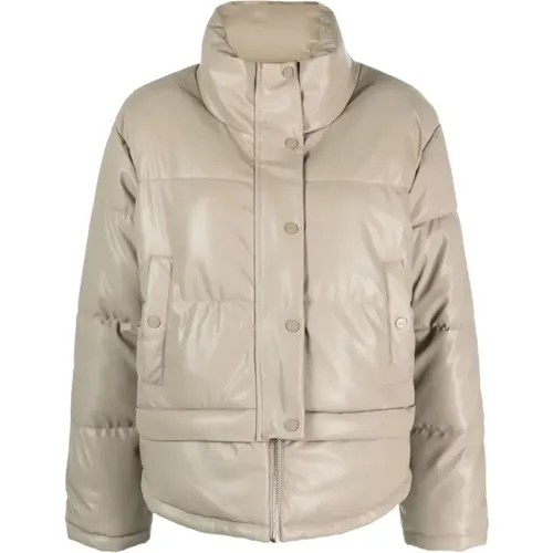 Pu hi-lo puffer , female, Sizes: XL - DKNY - Modalova