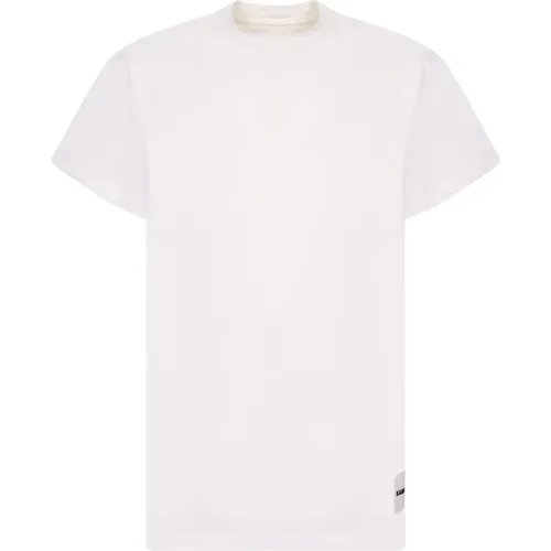 Minimal Style T-Shirts - 3-Pack , male, Sizes: L, M, S - Jil Sander - Modalova