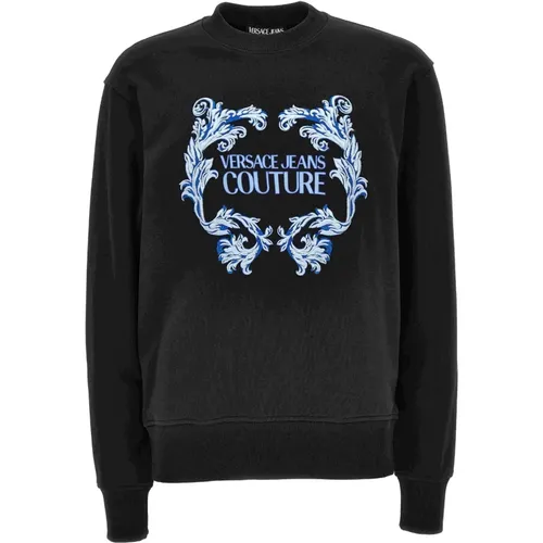 Pullover , Herren, Größe: L - Versace Jeans Couture - Modalova