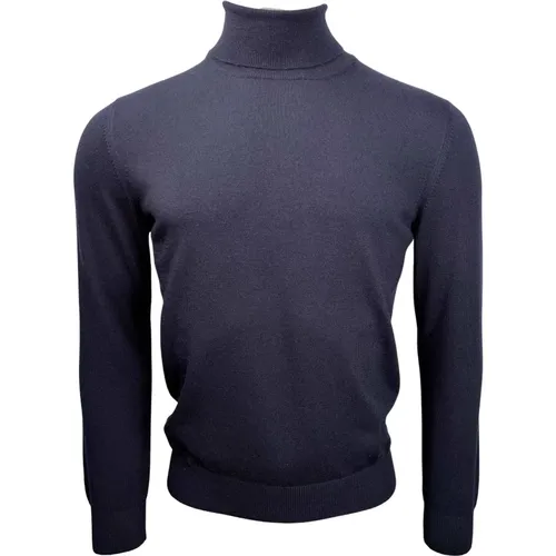 Turtleneck , male, Sizes: XL, M, L - Gran Sasso - Modalova