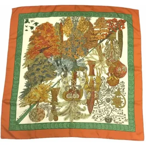 Pre-owned Hermès Silk Scarf , unisex, Sizes: ONE SIZE - Hermès Vintage - Modalova