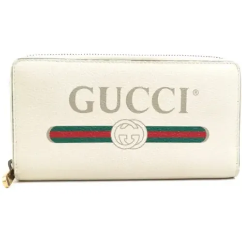 Pre-owned Leder Portemonnaies , unisex, Größe: ONE Size - Gucci Vintage - Modalova