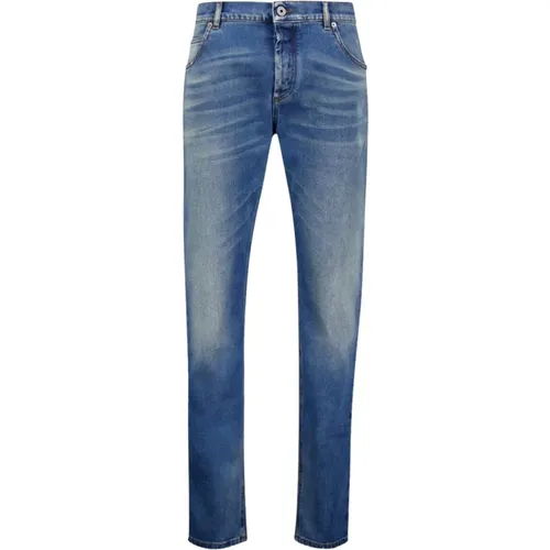 Slim-Fit Denim Jeans , male, Sizes: W32, W30 - Balmain - Modalova