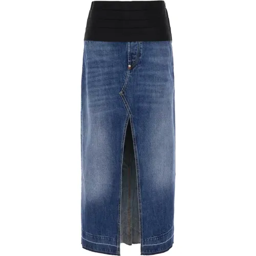 Denim Skirts , female, Sizes: M - Stella Mccartney - Modalova