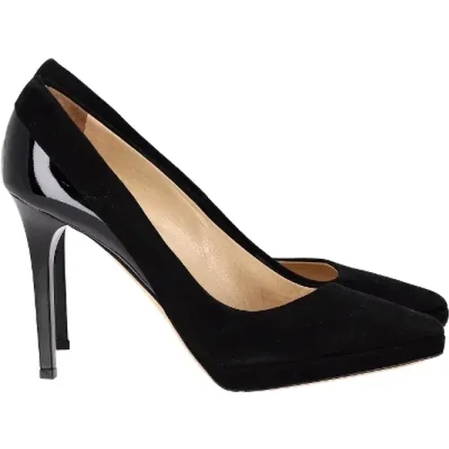 Pre-owned Wildleder heels , Damen, Größe: 39 1/2 EU - Jimmy Choo Pre-owned - Modalova