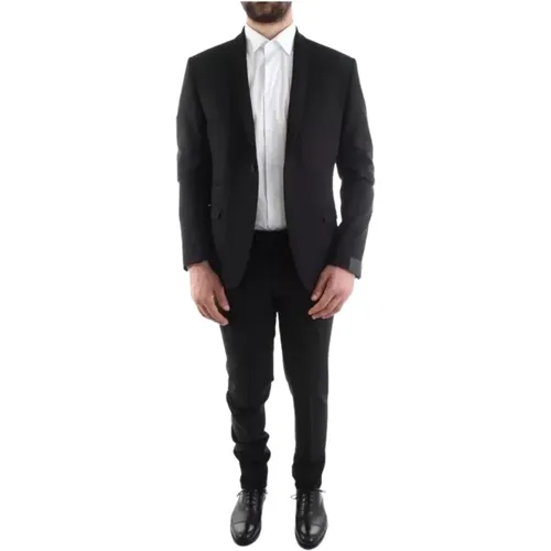Single Breasted Suits , male, Sizes: 2XL, L, M - Alessandro Dell'Acqua - Modalova