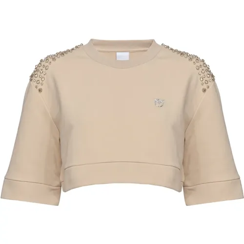 Luxury-Sweatshirt cropped PINKO - pinko - Modalova