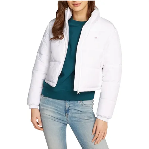 Puffer Coat Essential Style , female, Sizes: S, XS, L - Tommy Jeans - Modalova