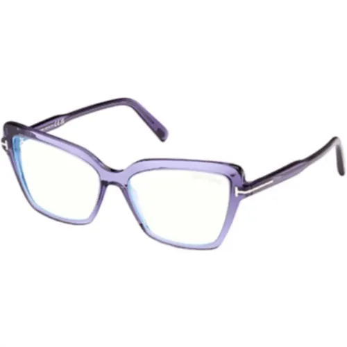 Klassische Schwarze Sonnenbrille , unisex, Größe: 55 MM - Tom Ford - Modalova