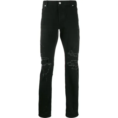 Classic Cotton Denim Jeans , male, Sizes: W30 - Balmain - Modalova