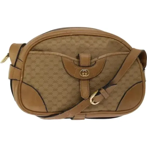 Pre-owned Canvas gucci-bags , female, Sizes: ONE SIZE - Gucci Vintage - Modalova