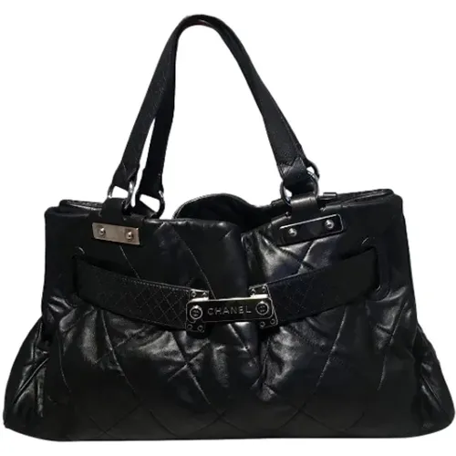 Pre-owned Leather totes , female, Sizes: ONE SIZE - Chanel Vintage - Modalova