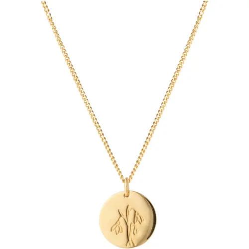 Gold Necklaces , female, Sizes: ONE SIZE - Vedder & Vedder - Modalova