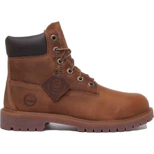 Waterproof Rust Boot for Youth , female, Sizes: 7 UK - Timberland - Modalova