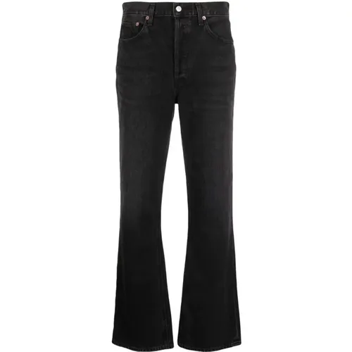 Straight-Leg Denim Jeans , female, Sizes: W30 - Agolde - Modalova