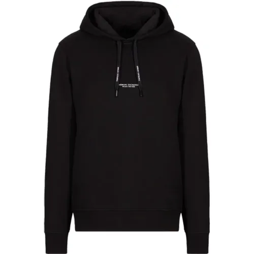 Men39 Hooded Sweatshirt , male, Sizes: L - Armani Exchange - Modalova