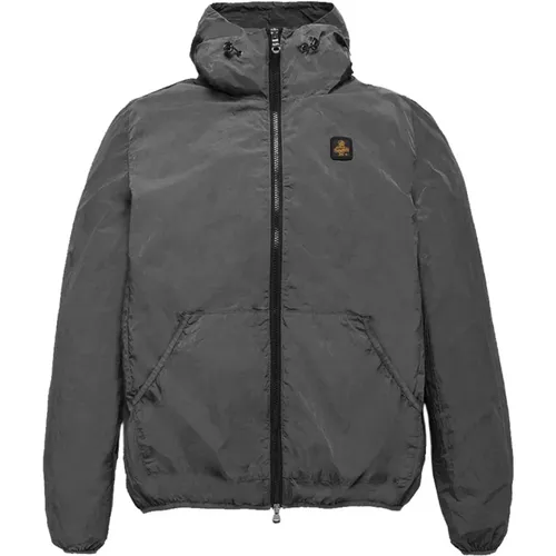 Leichte Regenjacke mit Reißverschluss , Herren, Größe: S - RefrigiWear - Modalova