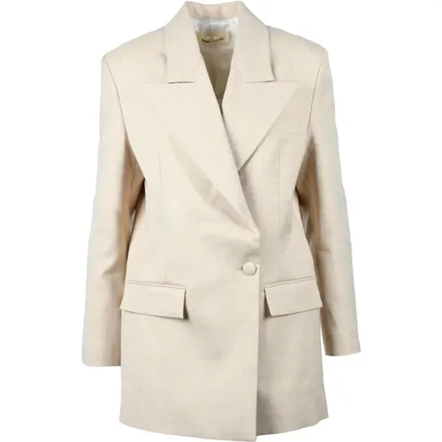 Elegante Jacke mit Polyester-Mix , Damen, Größe: XS - Nineminutes - Modalova