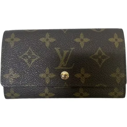 Pre-owned Canvas wallets , female, Sizes: ONE SIZE - Louis Vuitton Vintage - Modalova