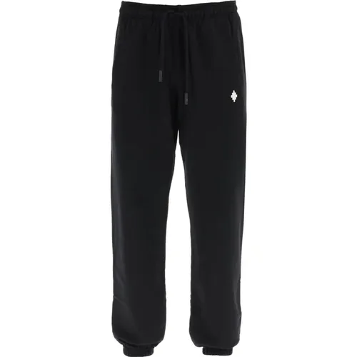 Cross Logo Sweatpants , male, Sizes: XL, L, M, S - Marcelo Burlon - Modalova