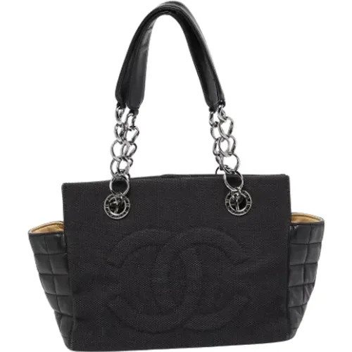 Pre-owned Canvas chanel-bags , female, Sizes: ONE SIZE - Chanel Vintage - Modalova