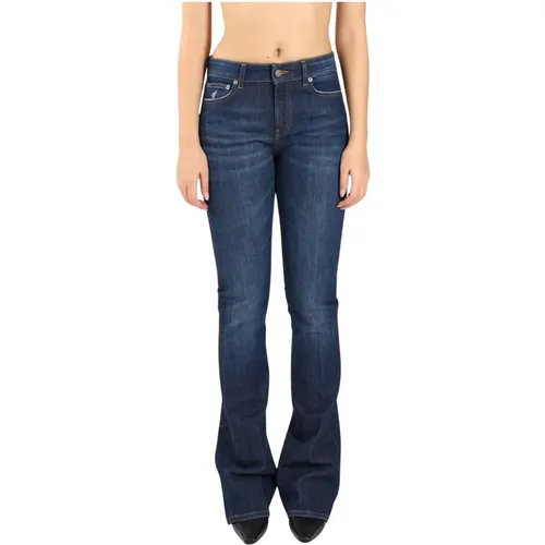 New Lola Flare Jeans , female, Sizes: W27, W32, W31, W33, W30, W29, W26, W28 - Dondup - Modalova