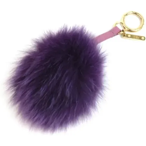 Pre-owned Fur key-holders , female, Sizes: ONE SIZE - Fendi Vintage - Modalova