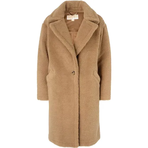 Teddy Shearling Coat , Damen, Größe: XS - Michael Kors - Modalova