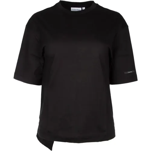 Lässiges Baumwoll-T-Shirt für Männer - Calvin Klein - Modalova