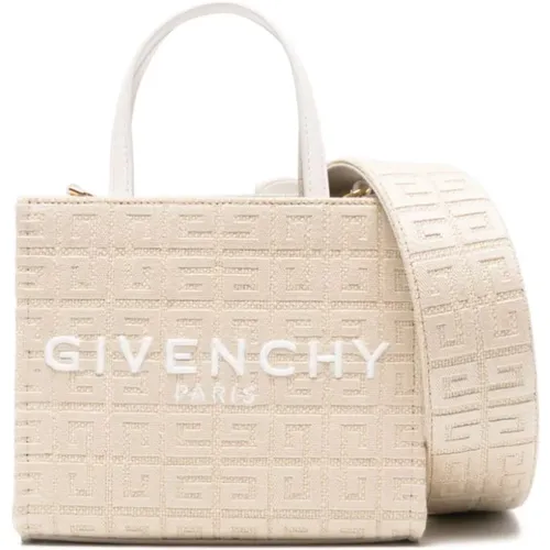 Canvas Signature 4G Motif Bag , female, Sizes: ONE SIZE - Givenchy - Modalova