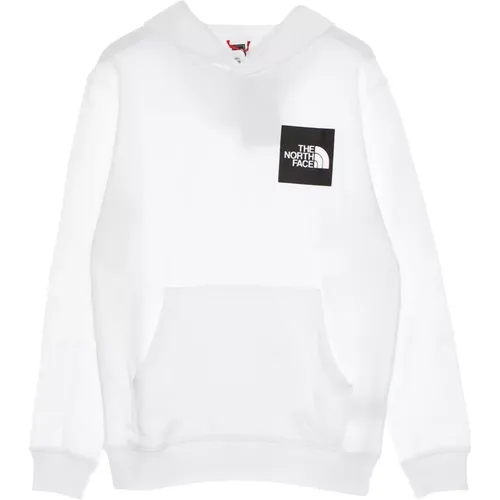 Weiße Feine Hoodie Langarm Sweatshirt - The North Face - Modalova