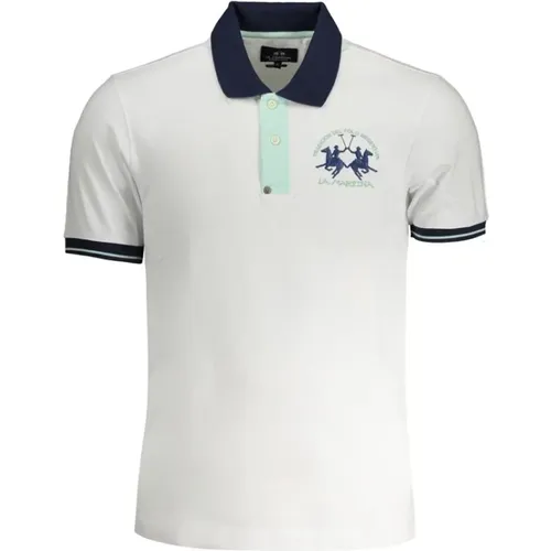 Slim Fit Polo Shirt with Contrast Details , male, Sizes: S, L, M, XL, 2XL - LA MARTINA - Modalova