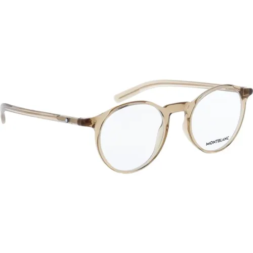 Stylish Original Prescription Glasses for Men , male, Sizes: 49 MM - Montblanc - Modalova