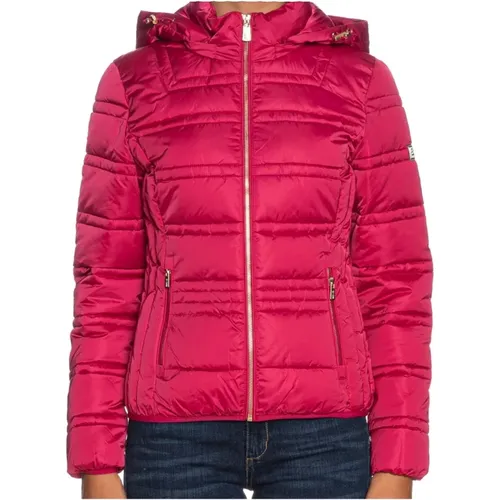 Short Quilted Womens Puffer Jacket , female, Sizes: M - YES ZEE - Modalova