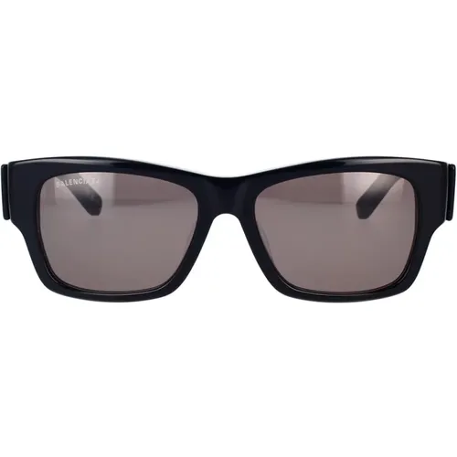 Max Square Sunglasses Bb0262Sa 001 , unisex, Sizes: 56 MM - Balenciaga - Modalova