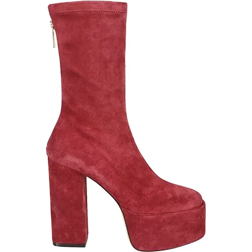 Heeled Boots for Fashionable Women , female, Sizes: 6 UK, 5 1/2 UK, 5 UK, 7 UK - Paris Texas - Modalova