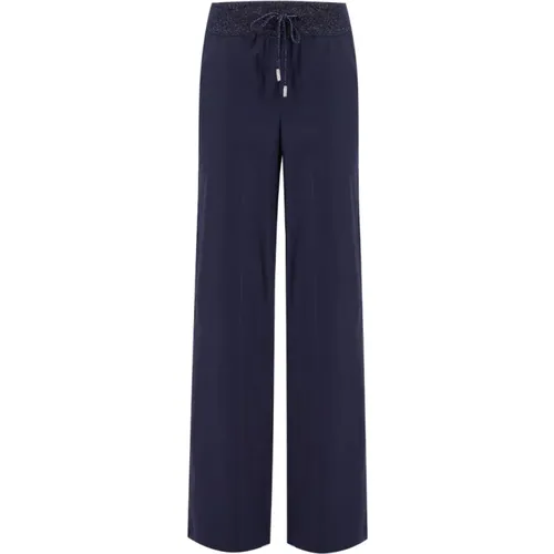 Women39 Clothing Trousers Navy , female, Sizes: 2XS - Panicale - Modalova