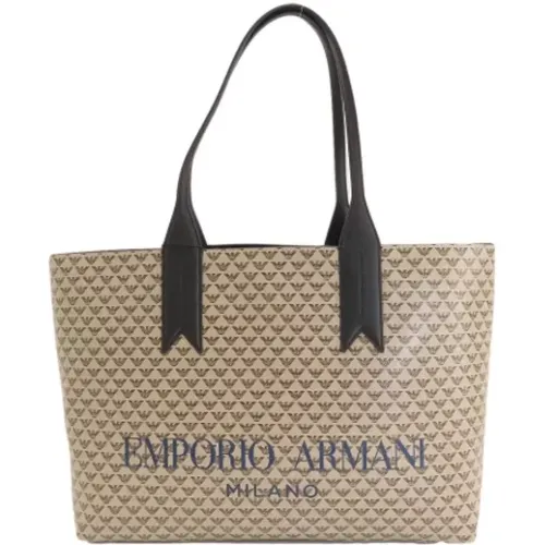 Pre-owned Fabric totes , female, Sizes: ONE SIZE - Armani Pre-owned - Modalova