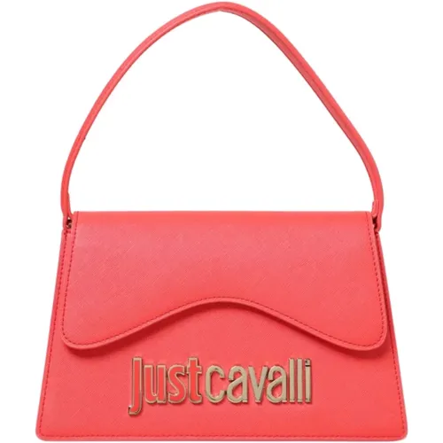 Small Shoulder Bag Metal Logo , female, Sizes: ONE SIZE - Just Cavalli - Modalova